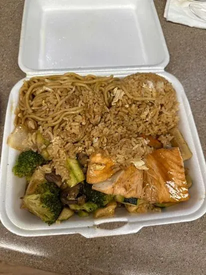 Hibachi Salmon