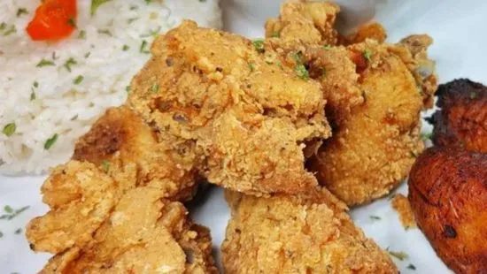 Fried Breaded Chicken Chunks (Chicharron de Pollo)