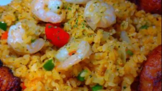 Rice with Shrimps (Arroz con Camarones)