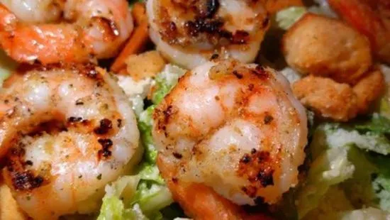 Grilled Shrimps Caesar Salad