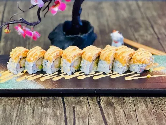 Spicy Mango Shrimp Roll 🌶️