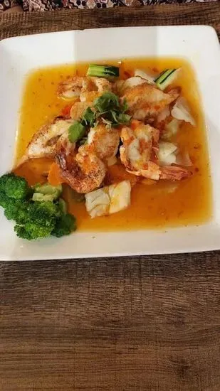 Shrimp and Scallops Hibachi