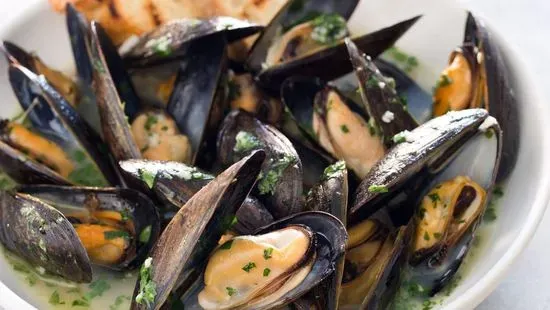 Steamed Mussels