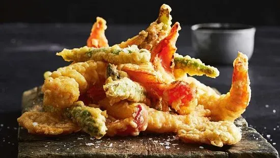 Ebi and Veggies Tempura