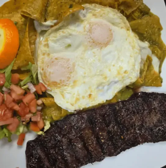 Steak Chilaquiles