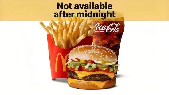 Quarter Pounder® with Cheese Deluxe Meal