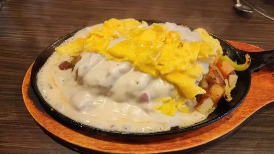 Chicken Fried Steak Skillet