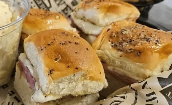 Hot Ham & Cheese Sliders