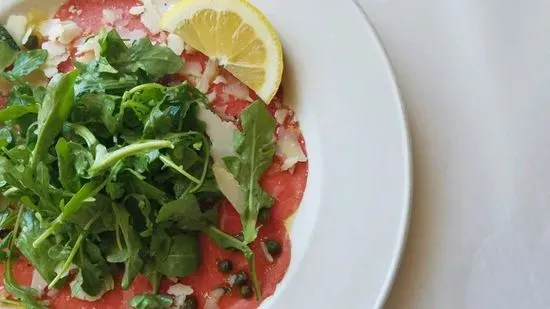 Beef carpaccio