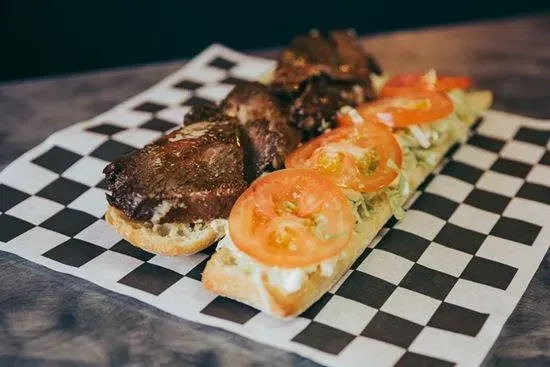 Bourbon Beef Po Boy