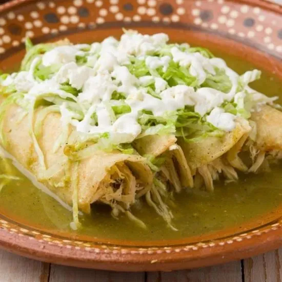 Chicken Enchiladas (Red or Green)