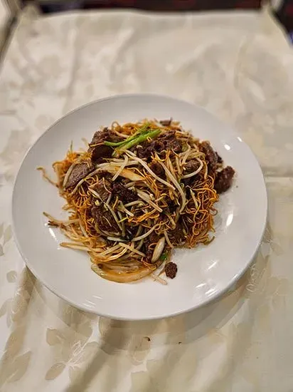 Beef Pan Fried Soft Noodle / 乾炒牛肉麵