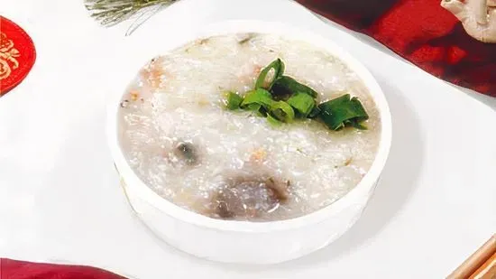 18. Preserved Egg with Shredded Pork Congee / 皮蛋瘦肉粥