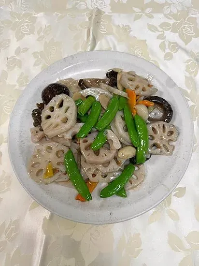 Pan Fried Sliced Lotus / 家鄉炒藕片