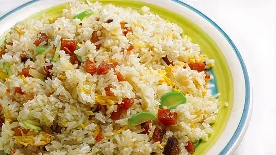 Chinese Sausage Fried Rice / 腊味芥蘭粒炒飯