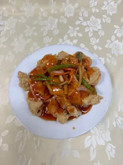 Sweet & Sour Fish Filet / 五柳斑球