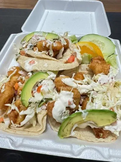 2 Tacos De Pescado combination