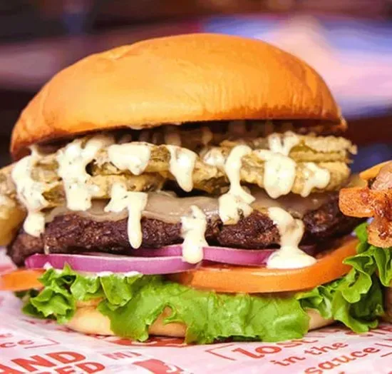 Fried Pickle Burger