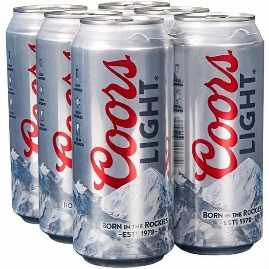 Coors Light 6 pack