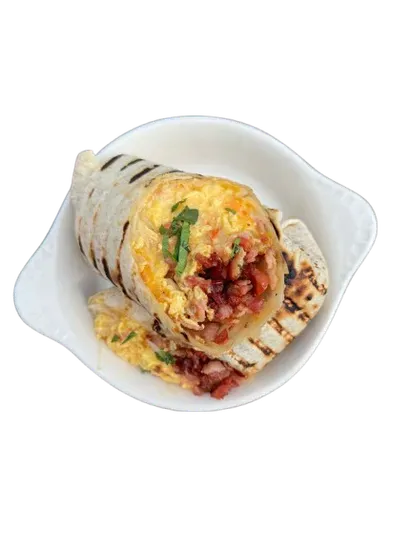 Sausage & Bacon Burrito