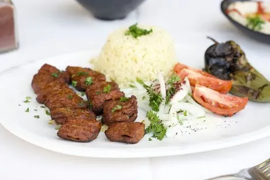 Beef Shish Kebab Plate