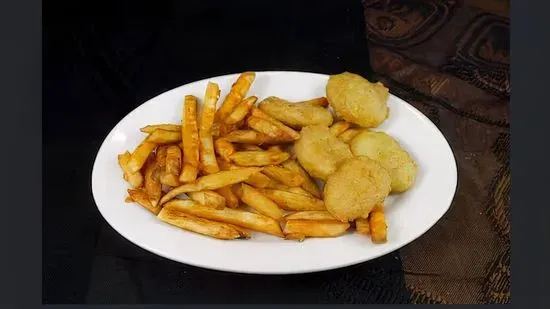 7. Chicken Nuggets with French Fries or Rice & Beans