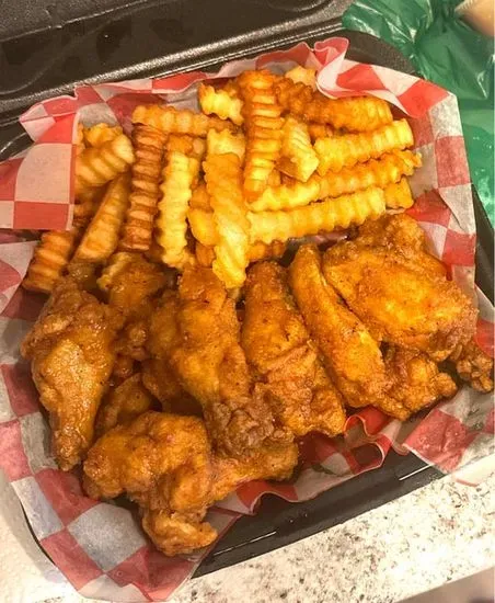 20 Pieces Wings with Fries