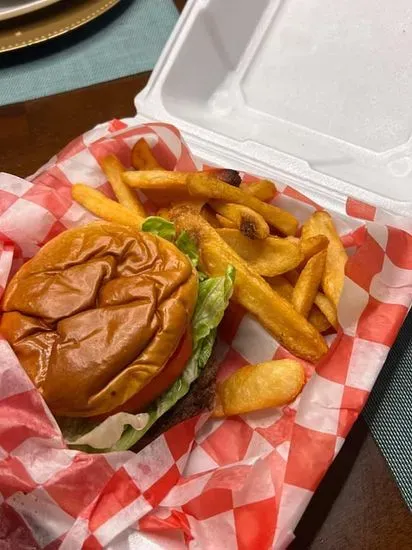 Burger with Fries