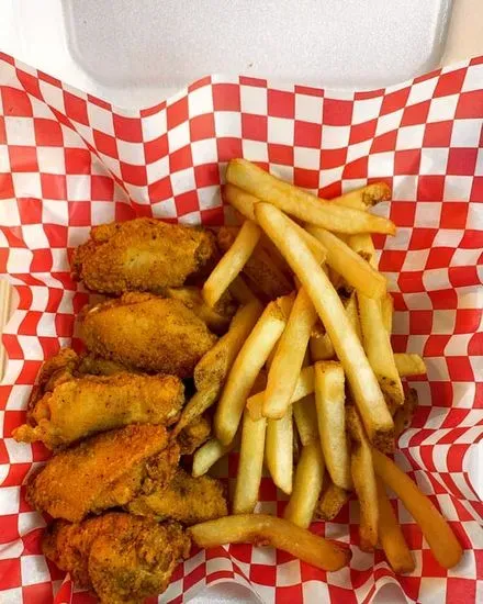 5 Pieces Wings with Fries