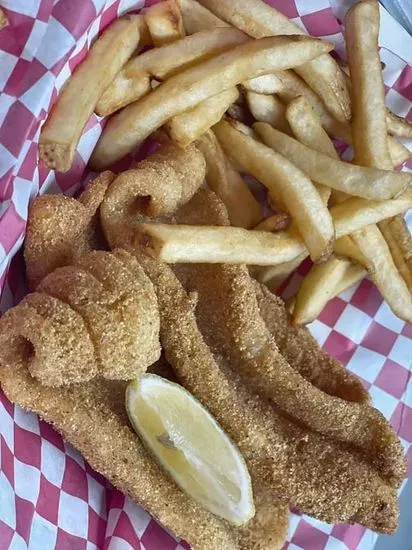 2 Pieces Fish with Fries (Fried)