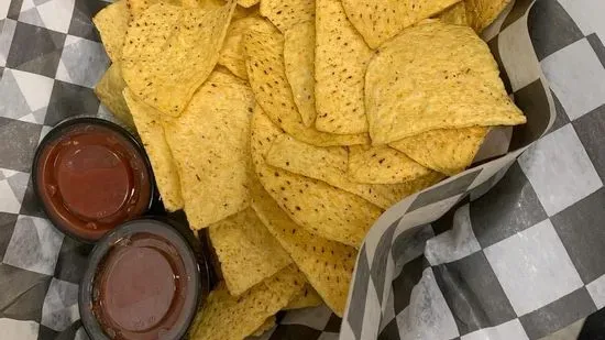 Nacho Chips with Salsa