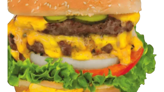 Cheeseburger combo w/fries and can soda