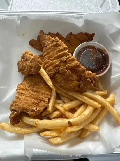 Chicken Strips (4) w/ Side