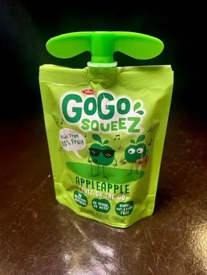 GoGo Squeez Applesauce (Self serve from the Cooler)