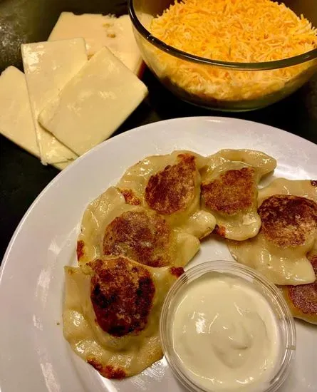 Cheesy Mashed Potato Pierogi