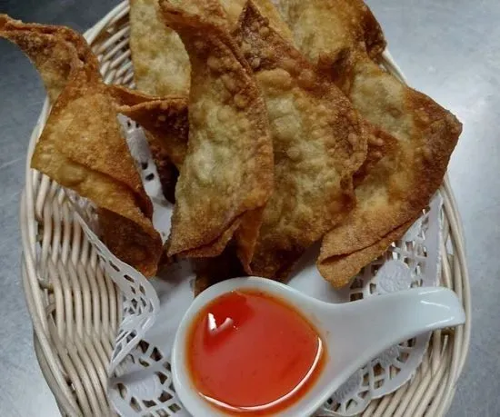 Fried Wonton [8 Pcs.] [Vegan Option Available]