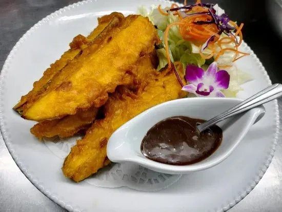 Fried Eggplant  [Vegan Options]