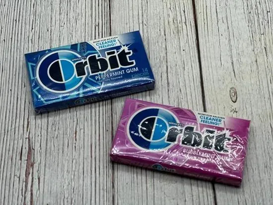 ORBIT BUBBLE GUM