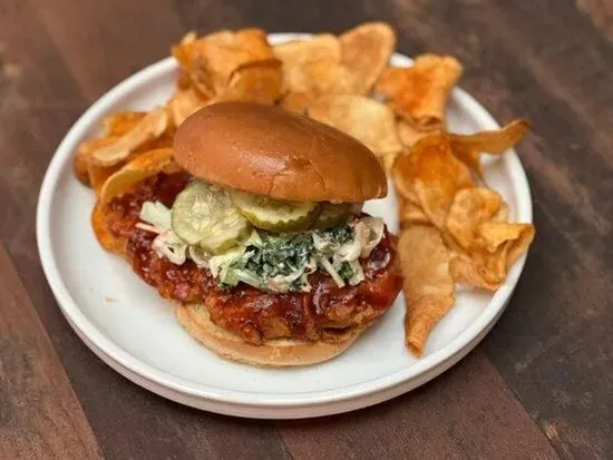 NASHVILLE HOT CHICKEN SANDWICH