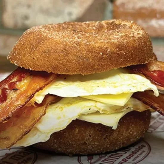 APPLE CIDER DONUT BREAKFAST SANDWICH