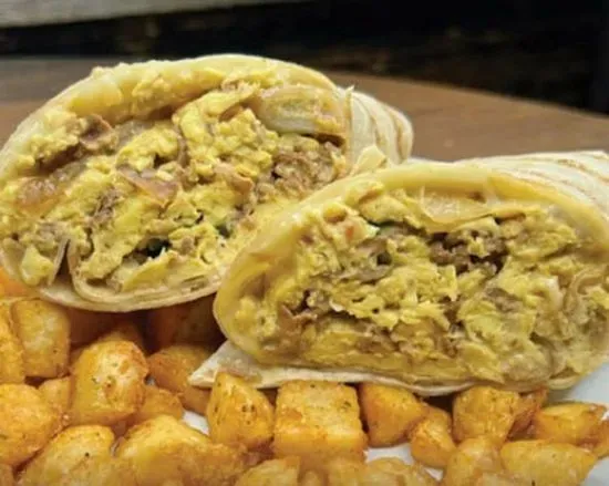 STEAK & CHEESE BURRITO