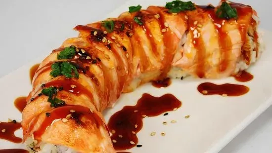 Baked Salmon Roll