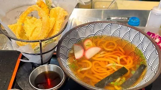 B. Udon with Mixed Tempura