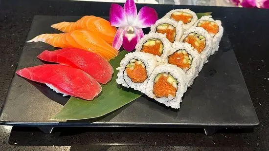 A. Tuna & Salmon Sushi