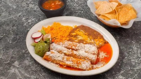 3 Flautas Plate