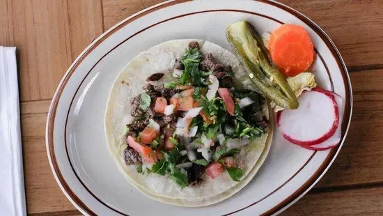 Beef or Pork Soft Tacos (a la Carte)