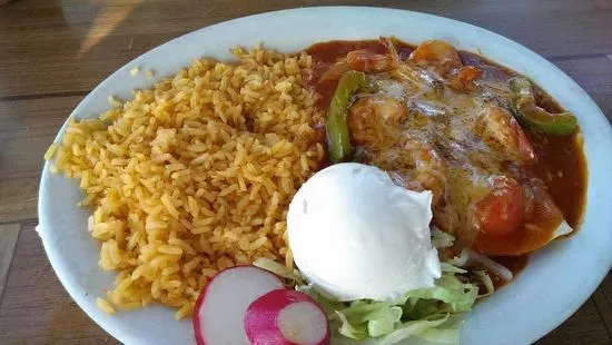 Enchiladas de Camaron (Shrimp)