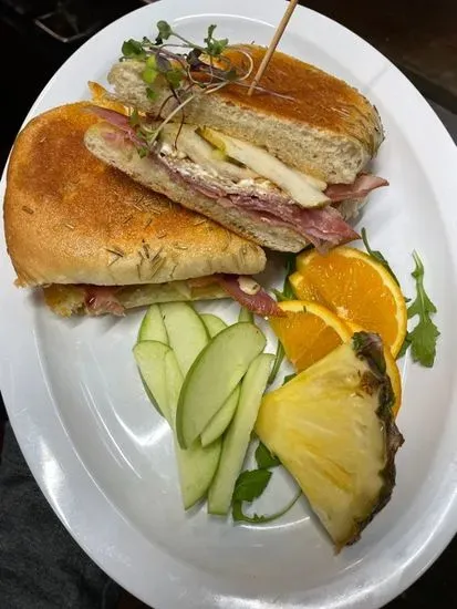 .Gluten Free Proscuitto & Pear Panini