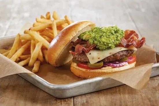 Bacon-Guacamole Deluxe Burger*