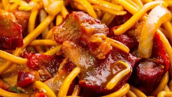 BBQ Pork Chow Mein